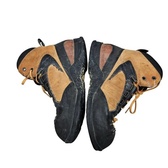 Scarpa Pro Ascent Mens Climbing Hiking Boots Size 42 Orange Black‎ Gorpcore